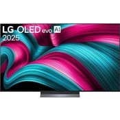 LG OLED65C57LA OLED evo TV (Flat, 65 Zoll / 165 cm, OLED 4K, SMART TV)
