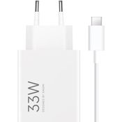 Xiaomi 33W Charging Combo (Type-A) EU, Smart Device Identification, Suitable for International Travel, Smart Temperature Control