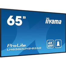 Bild für iiyama Prolite LH6560UHS-B2AG 64.5" Digital Signage Display 4K UHD HDMI WiFi 24/7 schwarz
