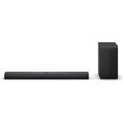 LG S70TY Intelligente Soundbar, 400 W, 3.1.1 Kanäle, Surround-Sound, Dolby Atmos und DTS, breite Konnektivität, Bluetooth, USB, optischer Eingang, Schwarz