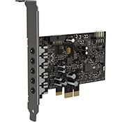 CREATIVE Sound Blaster Audigy Fx V2 Aufrüstbare hochauflösende interne PCI-e-Soundkarte mit diskretem 5.1-Sound und virtuellem Surround, Scout Mode, SmartComms Kit für PC