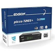 Bild für Edision Picco T265+ Terrestrischer DVB-T2 und Kabel DVB-C Receiver