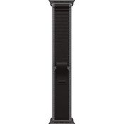 Apple Watch Band Trail Loop, ultradünn und elastisch, 49 mm, Schwarz/Kohlegrau, S/M, mit recyceltem Material