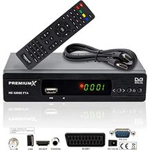 Bild für Premium X Satelliten-Receiver HD 520SE FTA Digital SAT TV Receiver DVB-S2 FullHD HDMI SCART 2X USB Multimedia-Player
