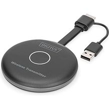 Bild für DIGITUS Click & Present Pro – HDMI-Transmitter – Für Kabelloses Präsentations- & Kollaborationssystem – Kein Treiber erforderlich – Schwarz