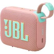 JBL Go 4 in Pink Tragbare Bluetooth-Lautsprecher-Box Pro Sound, tiefem Bass und Playtime-Boost-Funktion - Wasserfest und staubfest - 7 h Laufzeit
