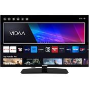 Telefunken Fernseher 32 Zoll Smart TV VIDAA XF32VP750M Full HD Fernseher, HDR TV mit integriertem Triple-Tuner, LED TV schwarz
