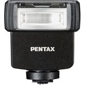 Pentax AF180FG - Kompaktes Blitzgerät mit P-TTL-Blitzautomatik, staub- und wetterfeste Konstruktion, für indirektes Blitzen, schwarz