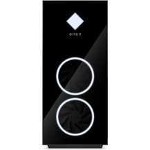 Bild für HP Omen 40L Gaming Desktop PC GT21-2013ng Intel Core i7-14700K 32 GB DDR5-SD RAM 2000 GB SSD NVIDIA GeForce RTX 4070 Windows 11 Home Tower PC Schwarz Seitenblende aus Glas