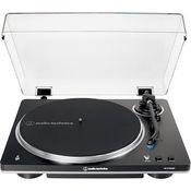 Audio-Technica AT-LP70XBT Fully Automatic Wireless Belt-Drive Turntable (Black/Silver)