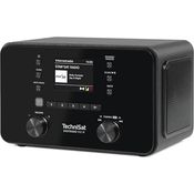 TechniSat DIGITRADIO 550 IR - Stereo Internetradio (DAB+, UKW, WLAN, Bluetooth, App-Steuerung, Wecker), schwarz