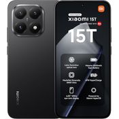 XIAOMI 15T, Smartphone 12+256GB, 6,83" 120Hz Display, MediaTek Dimensity 8400-Ultra, 50MP Leica Kamera, 5500mAh, Schwarz, 2 Jahre Garantie