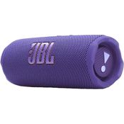 JBL Flip 7, kabelloser tragbarer Bluetooth-Lautsprecher, 16 Stunden Akkulaufzeit, IP68 wasserdicht, Staub- und stoßfest, Pro Sound mit AI Boost, Auracast Multi-Speaker-Verbindung, Violett