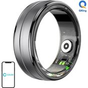 Colmi R06, Smart Ring mit Bluetooth 5.0, 24/7 Herzfrequenzüberwachung, wasserdicht bis 5ATM, schwarz