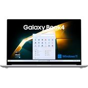 Samsung Galaxy Book4, 15,6 Zoll-Notebook, Windows-Laptop, Intel Core 7, 16 GB RAM, 512 GB, Silver
