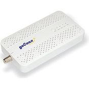 goCoax MoCA 2,5 Adapter mit 2.5 GbE Ethernet-Port, 2.5 Gbps Bandbreite mit vorhandenen Koaxialkabeln, Weiß (Einzelpackung, MA2500D)