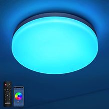 Bild für JDONG Bluetooth Deckenleuchte 24W LED mit Lautsprecher