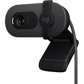 Logitech Brio 105 Full HD 1080p Webcam - GRAPHITE - B2B (2 Mpx), Webcam, Grau