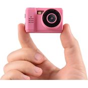 KKmoon Mini-Digital-Videokamera 1080P Camcorder, rosa, mit integriertem Akku, LCD-Bildschirm und Blitz für Foto- und Videoaufnahmen