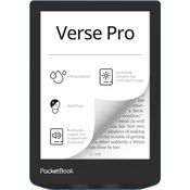PocketBook e-Book Reader 'Verse Pro' (deutsche Version) 16 GB Speicher, IPX8, Bluetooth, 15,2 cm (6 Zoll) E-Ink Carta Display - Azure