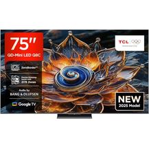 Bild für TCL 75Q8CX7 Mini-LED-Fernseher (189 cm/75 Zoll, 4K Ultra HD, Google TV, Smart-TV, Audio von Bang & Olufsen, Smart TV, Apple TV, 144Hz, 4K, Dolby Vision)