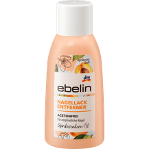 Bild für ebelin Nagellackentferner Acetonfrei Aprikosenduft