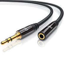 Bild für CSL Aux Kabel 3.5mm Audio Kabel 2m Klinkenkabel Verlängerung 3,5mm Audiokabel für Smartphones Apple iPhone iPad Tablets Auto Kopfhörer Echo Dot KFZ Stereoanlagen MP3 Player