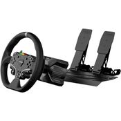 MOZA RACING R3 SET - Lenkrad- und Pedalset für Sim Racing, 280 mm Durchmesser, 3,9 Nm Drehmoment, Schwarz