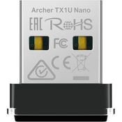 TP-Link Archer TX1U Nano V1, USB 2.0 Netzwerkadapter mit Wi-Fi 6, bis zu 287 Mbit/s, MU-MIMO, Access-Point-Betriebsmodus, interne Antennen