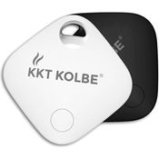 KKT KOLBE K-Tag Schlüsselfinder, Smart Tracker mit Bluetooth, 2er Pack, kompatibel mit Apple Find My, langlebige Batterie, präzise Ortung für Schlüssel und Taschen