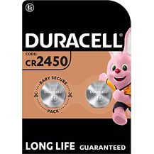 Bild für Duracell Specialty 2450 Lithium-Knopfzelle 3 V, 2er-Packung (CR2450 /DL2450)