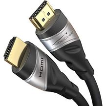 Bild für KabelDirekt – 8K/4K HDMI-2.1-Kabel – 2 m – von HDMI zertifiziert für höchste Qualität (8K@60Hz, Ultra High Speed/48G, neuester Standard, optimal für PS5/Xbox, Monitor/TV/Beamer, silbern)