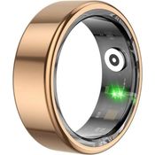 Colmi R02 Smart Ring, 11 Sportmodi, IP68 wasserdicht, 4,4 g leicht, Gold