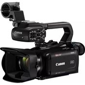 Canon XA60 Professional 4K Camcorder, 20x optischer Zoom, Silber, mit UVC-HD-Livestreaming