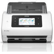 Epson WorkForce DS-800WN Dokumentenscanner, 600 x 600 DPI, WLAN, 10,9 cm Farb-Touchscreen, grau/weiß