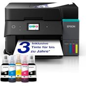 Epson ET-4950 Multifunktionsdrucker, 4.800 x 1.200 dpi, 400 Düsen Schwarz, kompakt 375 x 347 x 240 mm, Versandkostenfrei