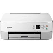 Canon PIXMA TS5351i Multifunktionsdrucker DIN A4 - Farbtintenstrahldrucker weiß (Scanner, Kopierer, kabelloser Drucker, WLAN, LCD, Apple AirPrint, Mopria) kompatibel mit Drucker ABO PIXMA Print Plan