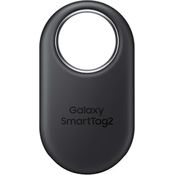 Samsung Galaxy SmartTag2 Bluetooth-Tracker, Kompassansicht, Suche in der Nähe, mit bis zu 500 Tage Laufzeit, wassergeschützt, Schwarz (1 Stück)