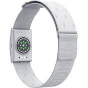 Coros Heart Rate Monitor, Pulsgurt mit optischem Mehrkanalsensor und 38 Stunden Batterielaufzeit, Grau