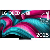 LG OLED83C5ELA, 83 Zoll 4K OLED evo AI TV mit α9 Gen8 Prozessor, Dolby Vision, Dolby Atmos, 120Hz (VRR bis 144Hz), webOS 25