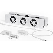 SpeedComfort Heizkörper Ventilator 2er Set, energieeffizienter Heizungsventilator mit automatischer Temperaturregelung und geräuscharmem Betrieb