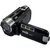KKmoon HD Digital Video Camera Camcorder, Tragbare Vlogging Kamera mit 16MP, 1080P FHD, 2,7 Zoll drehbarem LCD, 16X Digitalzoom, Schwarz