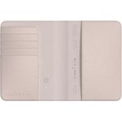 SATECHI Passhülle mit Find My / Ortung, Reisepasshalter mit 4 Kartenfächern, kabelloser Ladefunktion und RFID-Schutz – Desert Rose