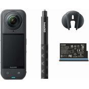 Insta360 X5 Starter Bundle, Action Cam mit 30p, Bluetooth, WLAN, Schwarz