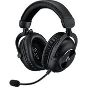 Logitech G PRO X 2 LIGHTSPEED Wireless Gaming Headset, abnehmbares Boom-Mic, 50-mm-Graphen-Treiber, DTS:X-Kopfhörer 2.0–7.1 Surround, Bluetooth/USB/3,5 mm Aux, PC, PS5, PS4, Nintendo Switch - Schwarz