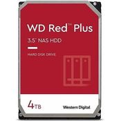 Western Digital HDD WD Red Plus WD40EFZZ 4TB, NAS-optimierte interne Festplatte mit 128MB Cache, SATA III, CMR