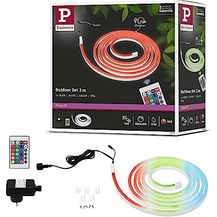 Bild für Paulmann 78889 LED Stripe SimpLED Outdoor 3m IP65 72LEDs/m RGB incl. 1x19,5 Watt dimmbar Lichtband Weiß Kunststoff