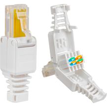 Bild für Netzwerkstecker mit vergoldeten Kontakten RJ45 CAT.6