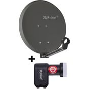 DUR-line DSA 40 A + +Ultra Twin LNB - 2 Teilnehmer Set