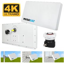 Bild für Megasat Flachantenne H30D Single Profi-Line inkl. Fensterhalterung